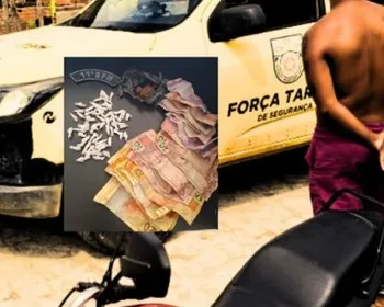 Suspeito de tráfico é preso com crack e maconha em Piaçabuçu