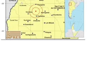 Terremoto de magnitude 5,8 atinge Argentina