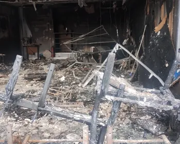 Destruição: veja como ficou a agência bancária incendiada em Arapiraca