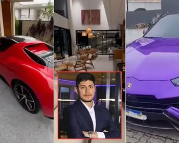 Vídeo mostra mansão de chefe que tomou carro de funcionária e foi preso em operação