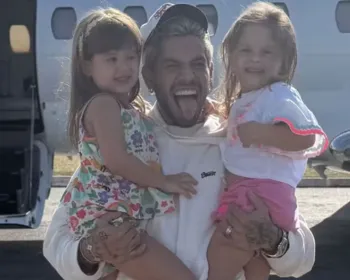 Zé Felipe reencontra as filhas pela 1ª vez após separação de Virginia Fonseca