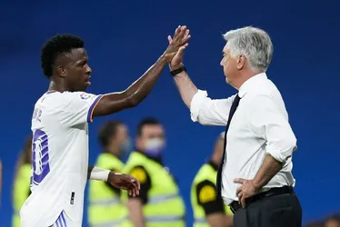 
			
				Ancelotti fala sobre desempenho de Vini Jr no Real e na Seleção
			
			
