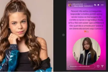 
			
				Atriz mirim Millena Brandão é internada em 'estado gravíssimo', diz hospital
			
			