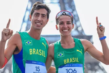 
			
				Caio Bonfim e Viviane Lyra sobem ao pódio no Circuito Mundial de marcha atlética
			
			