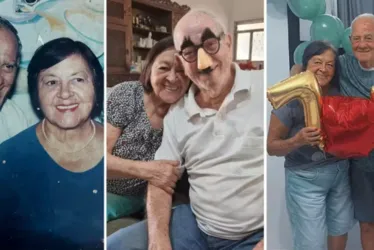 
			
				Com 10 horas de diferença, casal morre no mesmo dia após 74 anos de união
			
			