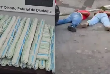 
			
				Dupla é presa com 39 dinamites antes de executar ataque a carro-forte
			
			