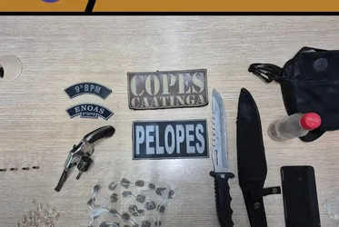 
			
				Homem é preso por porte ilegal de arma e tráfico de drogas em Delmiro Gouveia
			
			