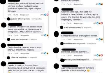 
			
				Jojo Todynho é detonada na web por vender curso para emagrecer após fazer bariátrica
			
			