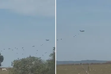 
			
				Militar do Exército morre durante treinamento de salto de paraquedas
			
			