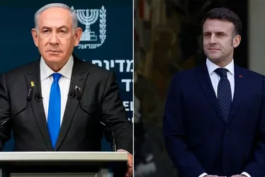 
			
				Netanyahu acusa Macron de apoiar o grupo terrorista Hamas
			
			