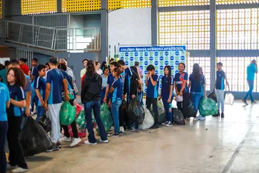 
			
				Plastitroque chega a Marechal Deodoro após arrecadar mais de 40 toneladas de plásticos em Alagoas
			
			