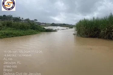 
			
				Rio Jacuípe volta a subir e pode transbordar a qualquer momento, alerta Semarh
			
			