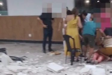 
			
				Saiba o estado de saúde dos feridos em desabamento de teto durante casamento no Trapiche
			
			