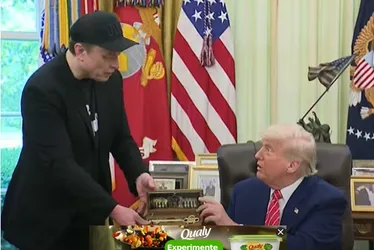 
			
				Saiba o que significa chave dada por Trump a Elon Musk em despedida
			
			