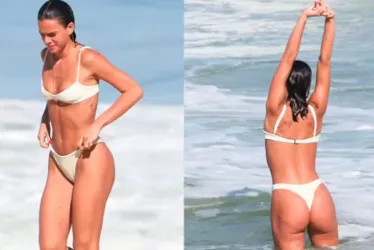 
			
				Sozinha, Bruna Marquezine curte praia no Rio de Janeiro
			
			