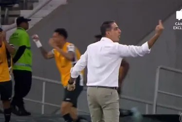 
			
				Técnico do Botafogo explica gesto com dedo em comemoração
			
			