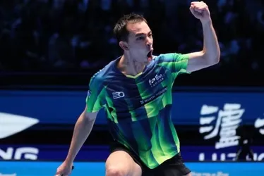 
			
				Tênis de mesa: Hugo Calderano estreia com vitória no Mundial
			
			