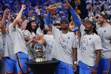 
			
				Thunder é o time mais novo a chegar na final da NBA; veja a média de idades
			
			