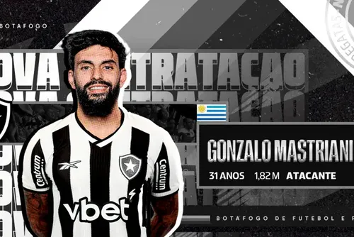 
				Botafogo confirma contratação de atacante uruguaio
			
			