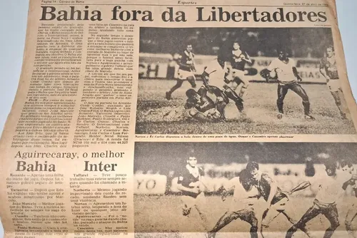
				Como foram os confrontos de Bahia e Internacional em 1989
			
			