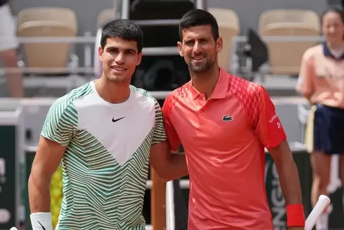 
				Djokovic e Alcaraz podem se reencontrar na final em Monte Carlo. Veja duelos
			
			
