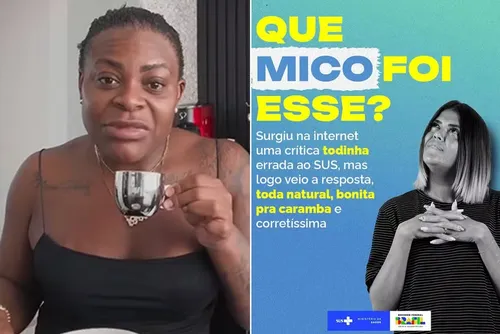 
				Ministério da Saúde rebate críticas de Jojo Todynho ao SUS: 'Que mico foi esse?'
			
			