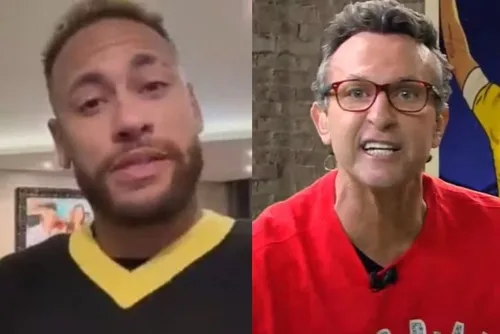 
				Neto provoca Neymar com música do Batman: “Não joga há 42 dias”. Vídeo
			
			