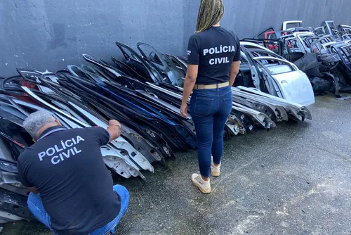 
				Desmanche clandestino de veículos: veja fotos e vídeos de operação
			
			