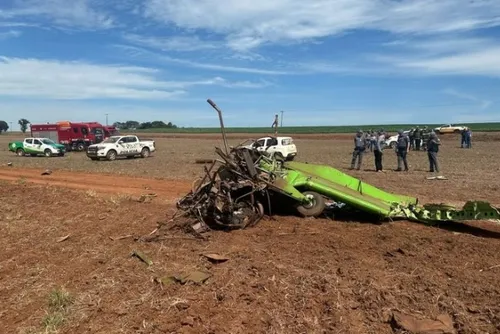 
				Piloto morto em queda de avião fazia pulverização agrícola em fazenda
			
			