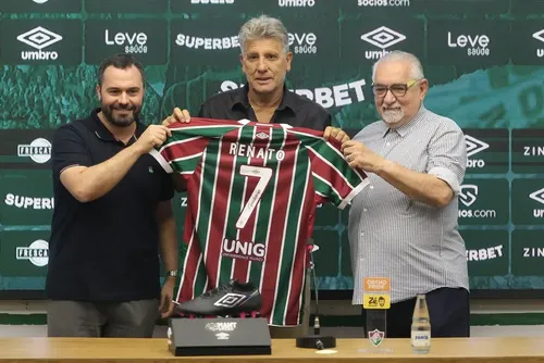 
				Renato Gaúcho revela motivo de ter escolhido o Fluminense: ‘Aqui me sinto em casa’
			
			