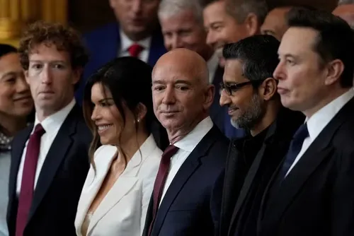 
				Veja quantos bilhões os mais ricos do mundo já perderam com o tarifaço
			
			