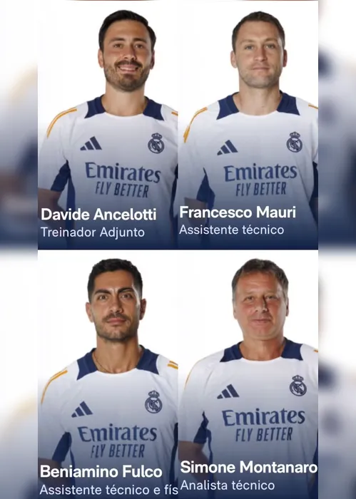 
			
				Ancelotti monta comissão técnica da Seleção; confira os integrantes!
			
			