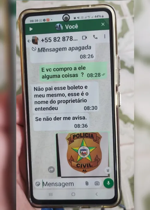 
			
				Criminoso se passa por filha de vítima para tentar aplicar golpe em Arapiraca
			
			