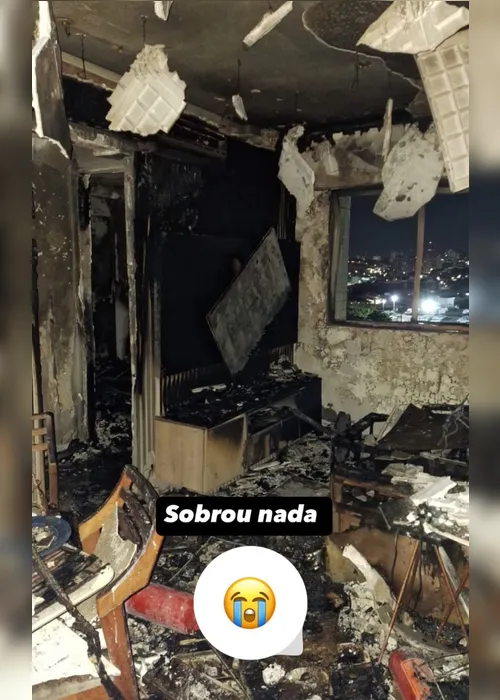 
			
				Veja como ficou apartamento consumido pelo fogo em prédio no Prado
			
			