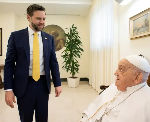 Papa Francisco recebe vice de Trump no Vaticano após críticas à deportações