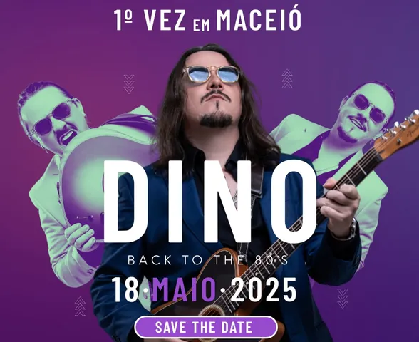 Pela primeira vez em Maceió, Dino Fonseca apresenta ‘de volta aos anos 80’