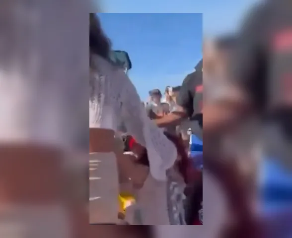 VÍDEO: Fãs da Lady Gaga brigam enquanto esperam show em Copacabana