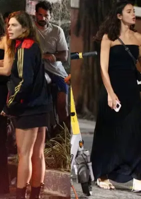 Bruna Marquezine curte barzinho na Gávea ao lado de Mariana Goldfarb