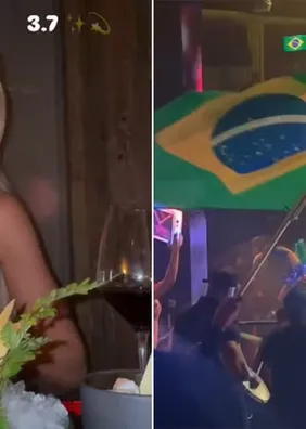 Em Miami
Yasmin Brunet celebra os 37 anos em noitada em Miami