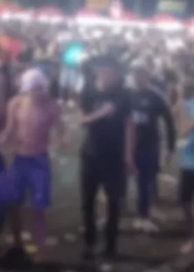 Vídeo mostra confusão durante festa de São João em Jaraguá
