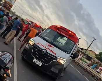 Acidente deixa uma pessoa morta no viaduto do Francês