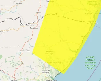 Alagoas tem alerta de chuvas intensas do Inmet; veja lista de cidades