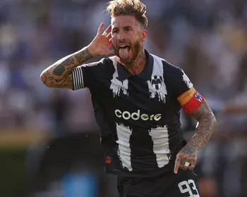 Aos 39 anos, Sergio Ramos tem números de atacante pelo Monterrey, do México