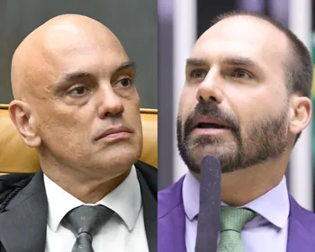 Após perder visto dos EUA, Moraes toma primeira medida contra Eduardo Bolsonaro