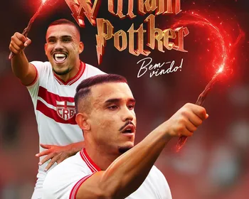 Atacante William Pottker é mais um reforço anunciado pelo CRB