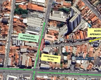 Av. Comendador Leão é interditada para obra emergencial; veja desvios!