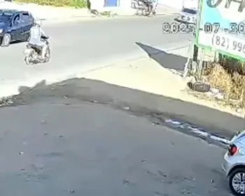 Cenas fortes: vídeo mostra momento em PM é baleado por criminoso em Arapiraca