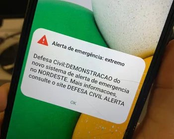 Com atraso, Defesa Civil emite, em Alagoas, alerta de novo sistema de emergência; saiba como funciona