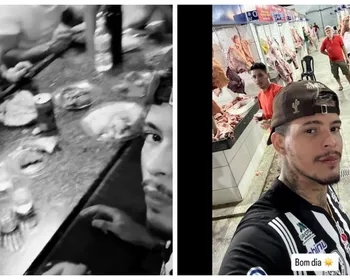 Com camisa do ASA, Felipe Amorim visita Mercado Municipal de Arapiraca