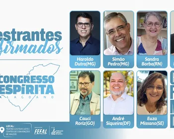 Congresso Espírita Alagoano promete unir espiritualidade e sustentabilidade